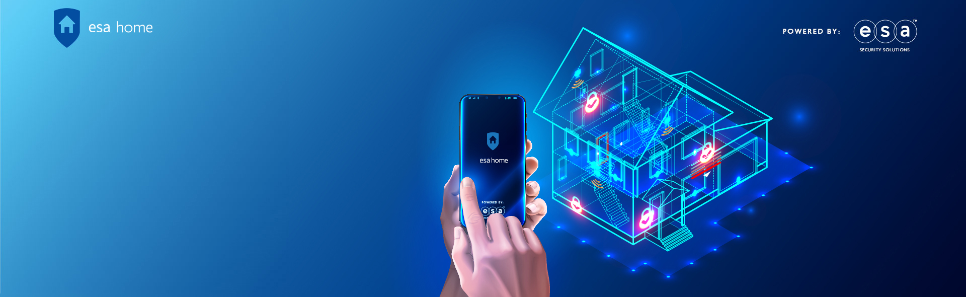 Chris standing up holding his daughter Elva